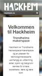 Mobile Screenshot of hackheim.com