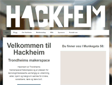 Tablet Screenshot of hackheim.com